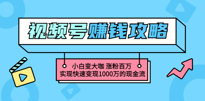 【副业项目3549期】怎么通过视频号赚钱（视频号赚钱详细教程攻略）-佐帆副业网