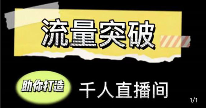 【副业项目4460期】直播运营实战视频课，助你打造千人直播间（14节视频课）-佐帆副业网