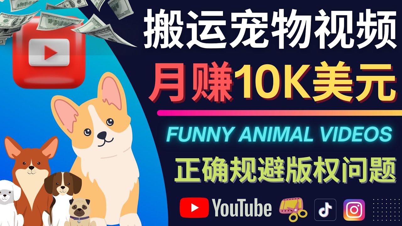 【副业项目4509期】搬运TIKTOK视频到YouTube，并进行二次创作，月赚1万美元以上-佐帆副业网