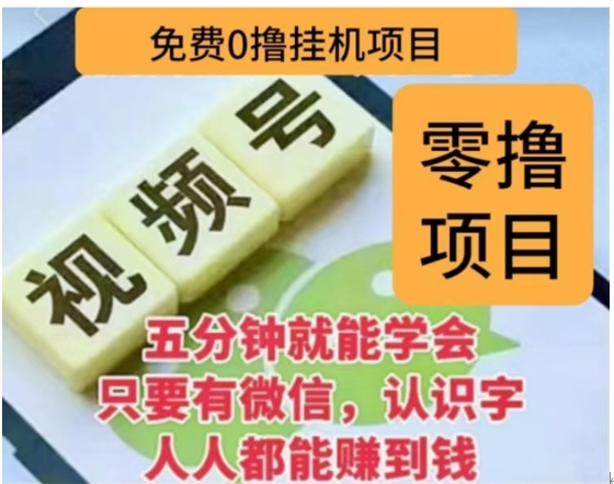 微信视频号挂机零成本撸米项目，单号一天收益多米，帐号越多收益就越高！-佐帆副业网